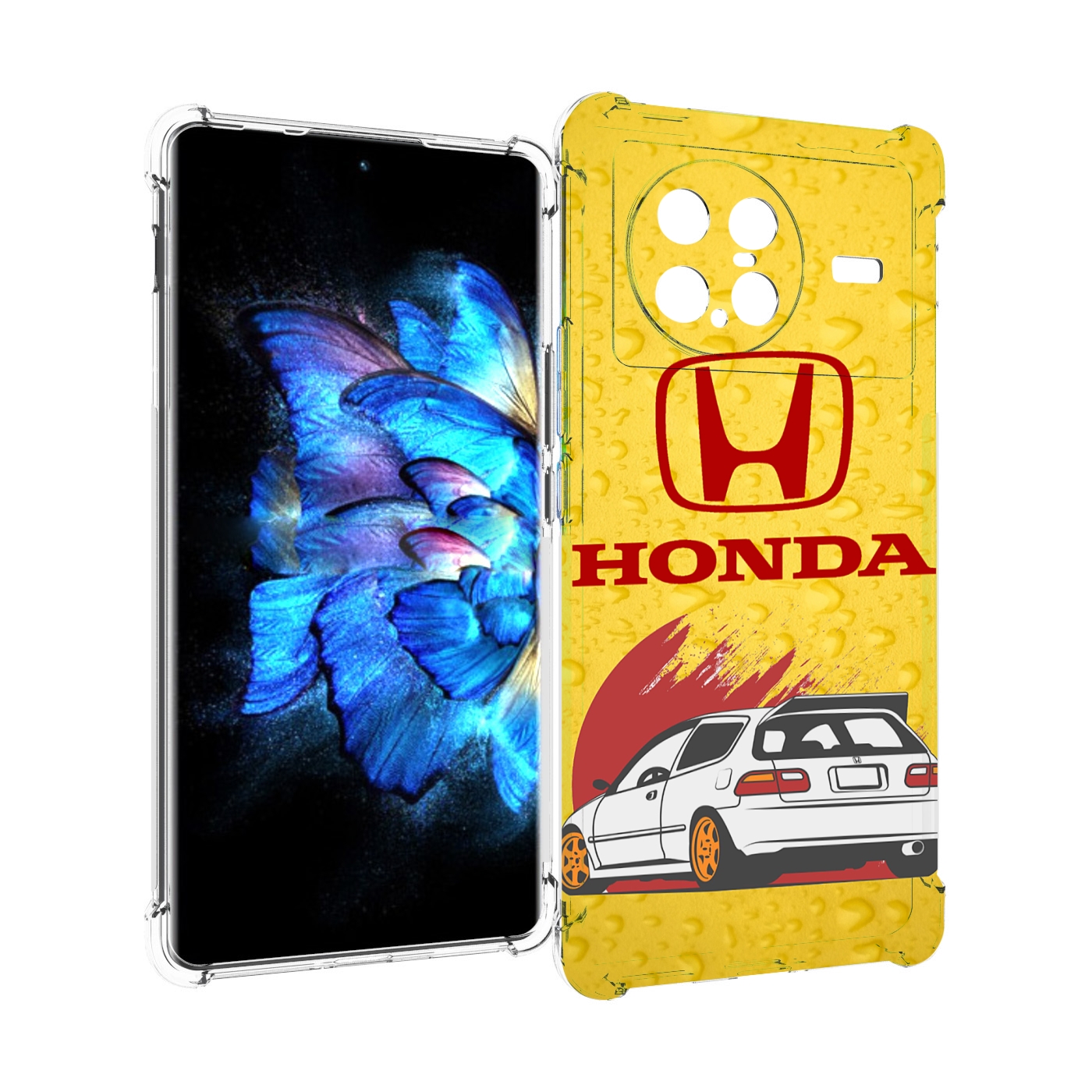 Чехол MyPads honda-motor для Vivo X Note 5G