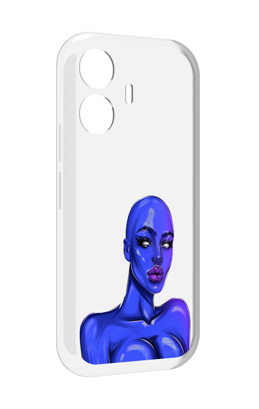 

Чехол MyPads инопланетянка для Vivo Y77E / Vivo iQOO Z6 Lite, Прозрачный, Tocco