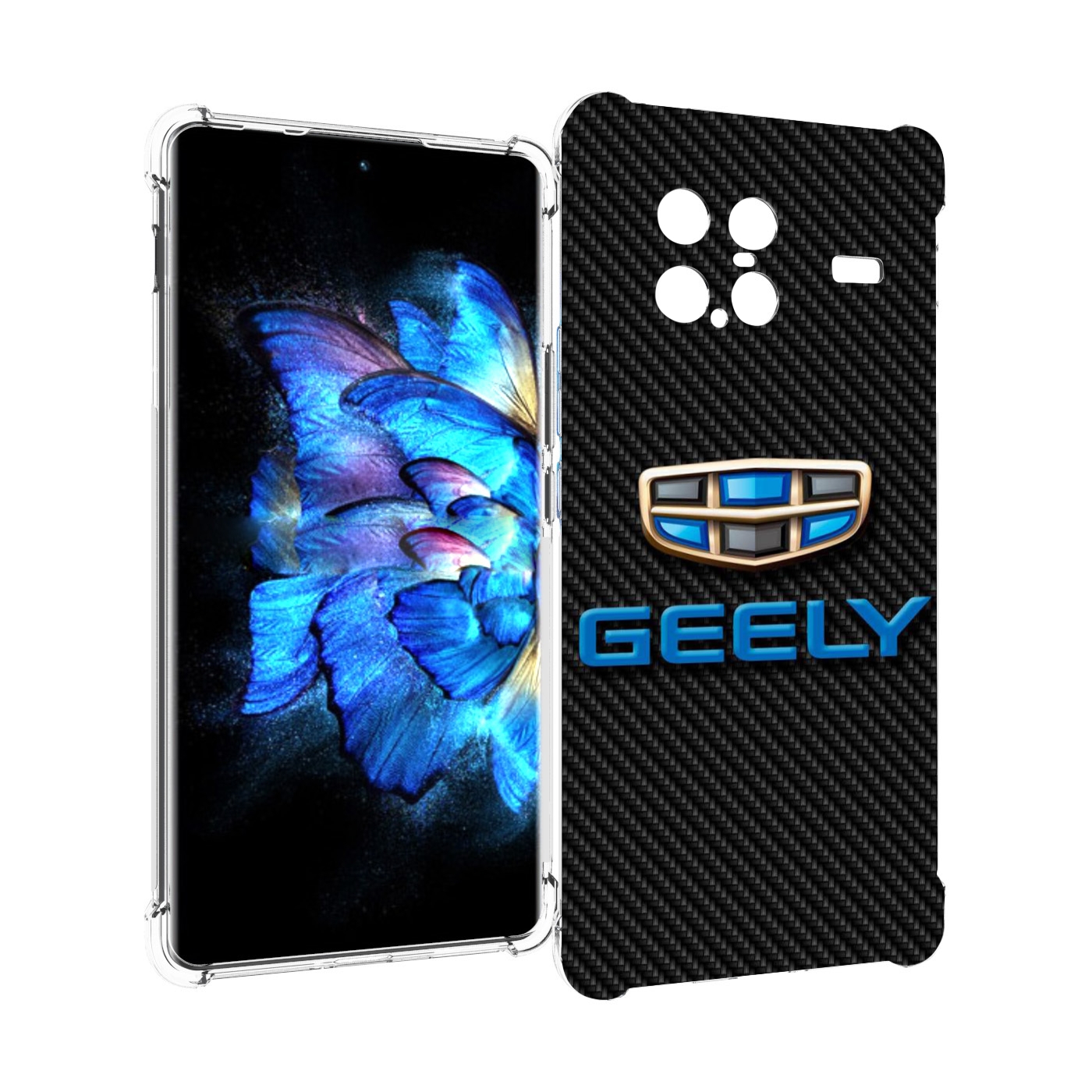 

Чехол MyPads geely 1 для Vivo X Note 5G, Прозрачный, Tocco