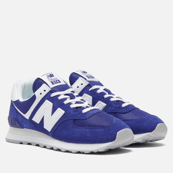 фото Кроссовки мужские new balance 574 classic синие 43 eu