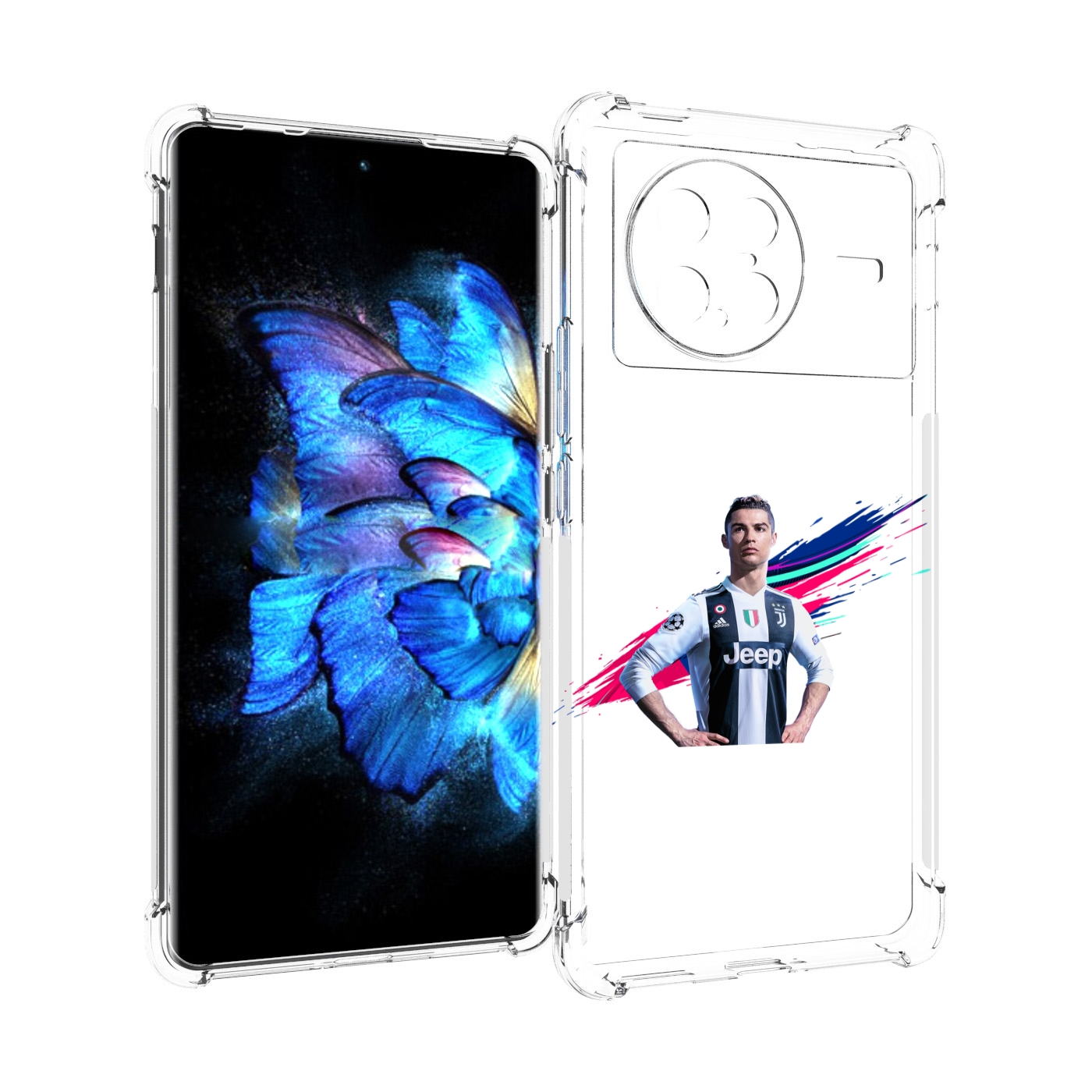 

Чехол MyPads fifa-Криштиану-Роналду мужской для Vivo X Note 5G, Прозрачный, Tocco