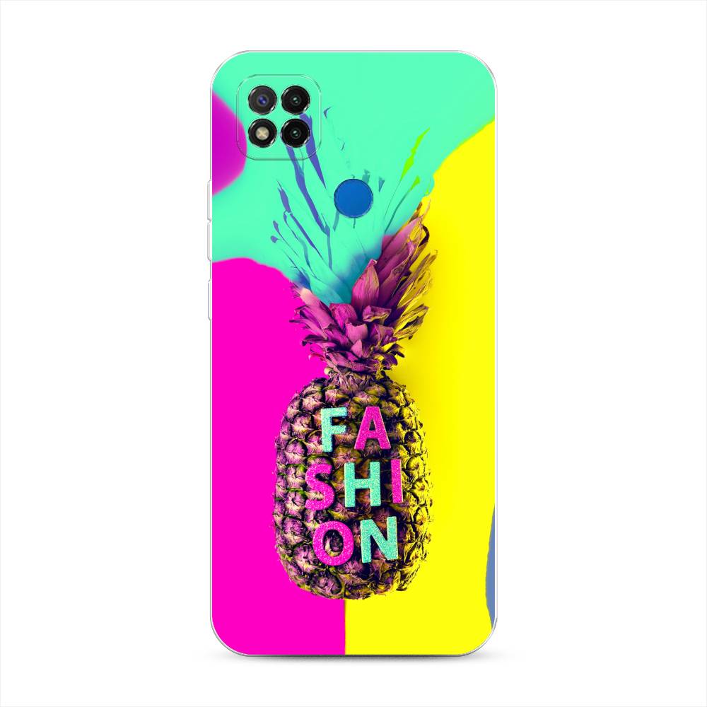 

Чехол Awog на Xiaomi Redmi 9C "Кислотный ананас", Разноцветный, 39050-10