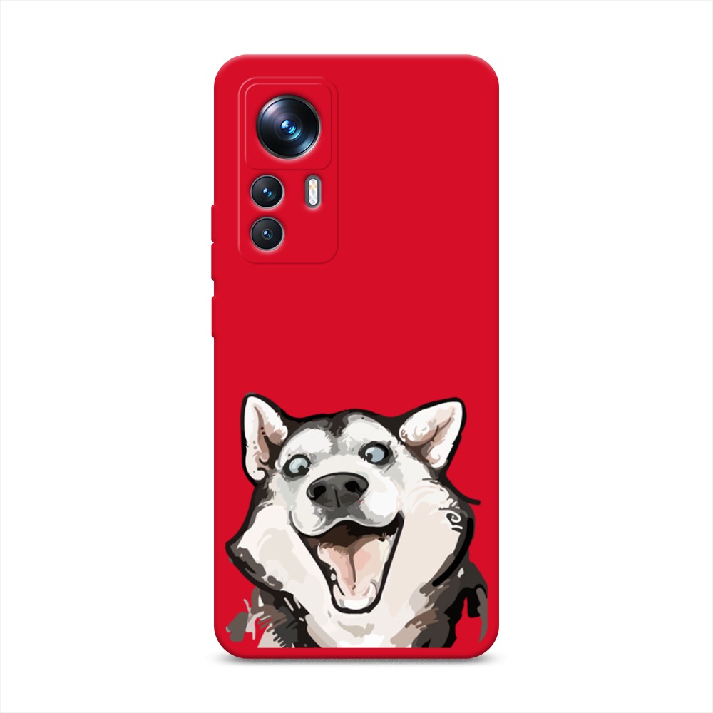 

Чехол Awog на Xiaomi 12T Pro "Радостный хаски", Белый;голубой;черный, 315753-1