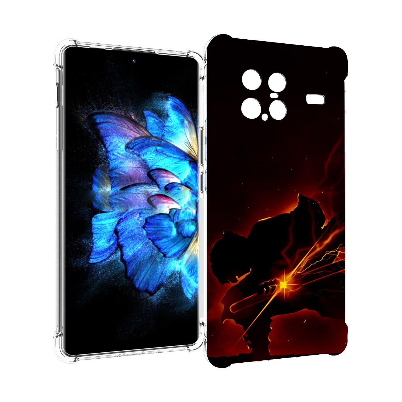 

Чехол MyPads demon-slayer-зеницу для Vivo X Note 5G, Прозрачный, Tocco
