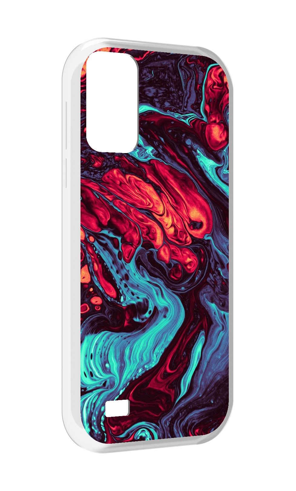 

Чехол MyPads разбавленная краска для Oukitel C31, Прозрачный, Tocco