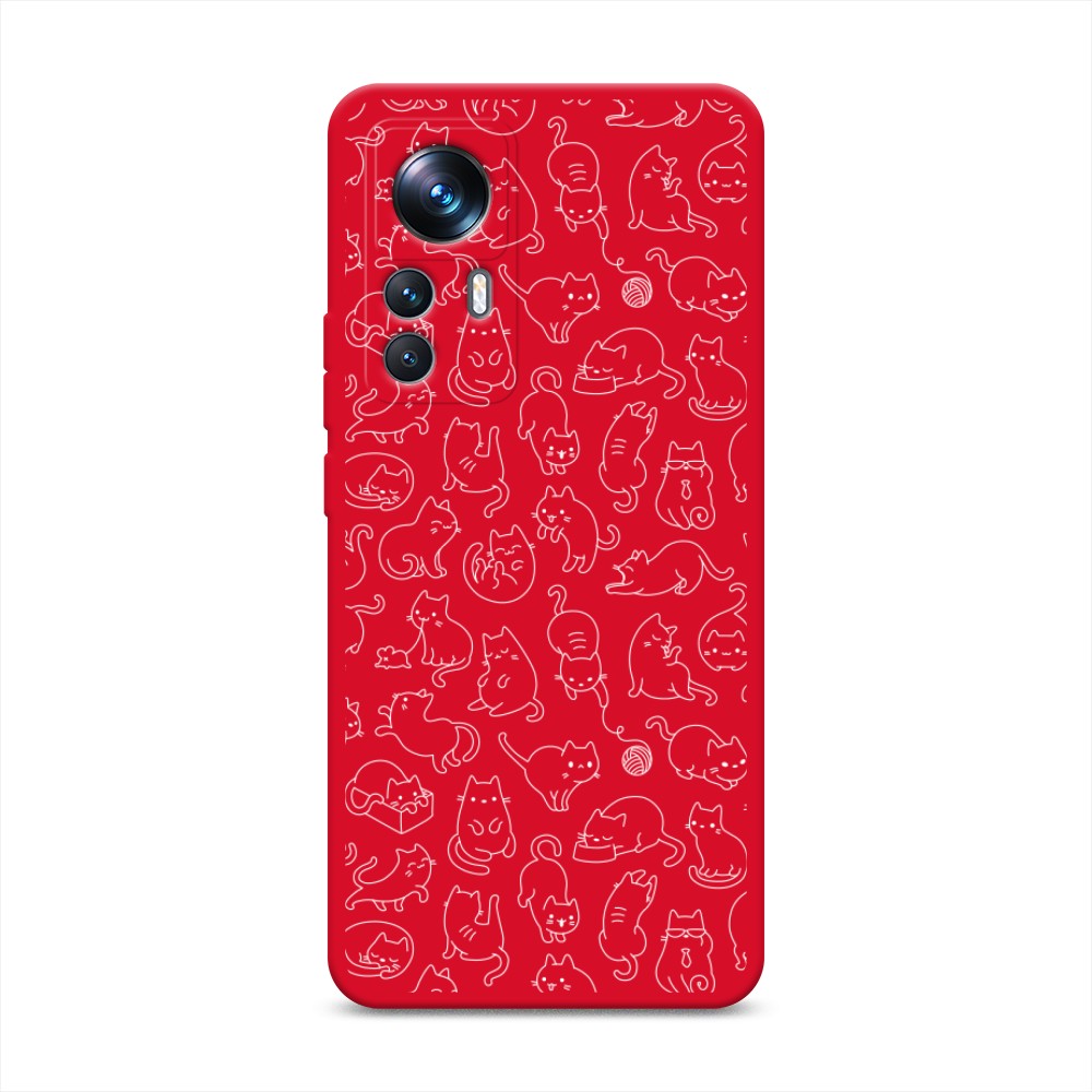 

Чехол Awog на Xiaomi 12T Pro "Шкодливые котики", Прозрачный;бежевый, 315753-1