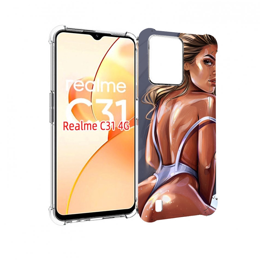 Чехол MyPads craigos-art для OPPO Realme C31