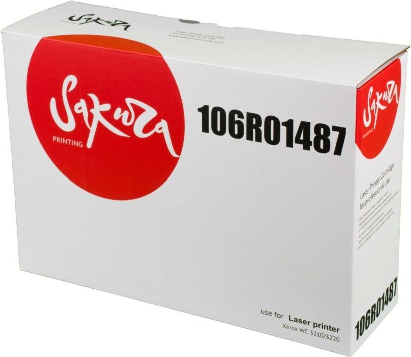 

Картридж SAKURA 106R01487 для Xerox WC 3210/322, черный, 4100 к.