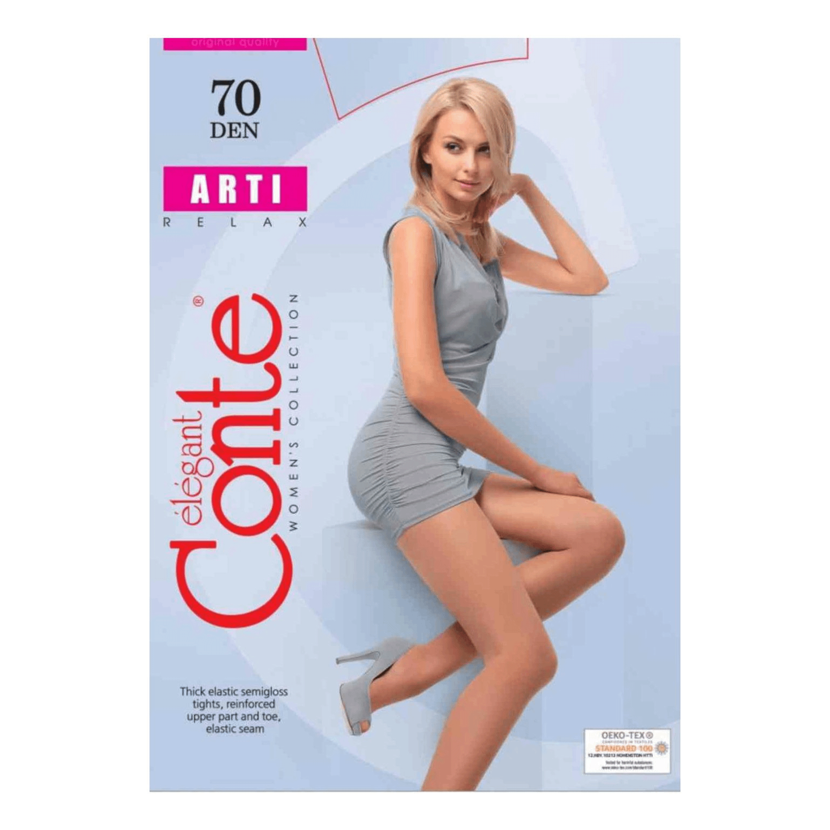 

Колготки женские Conte Elegant черные 4, Черный