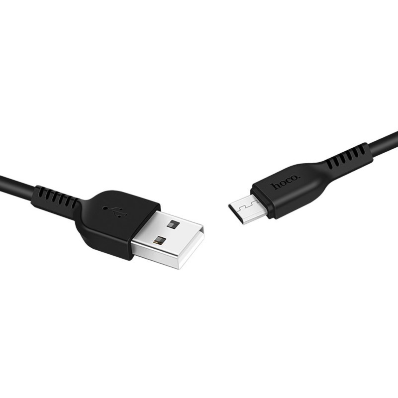 

Кабель Hoco X20 Flash USB - micro USB 2 м, черный, X20 Flash