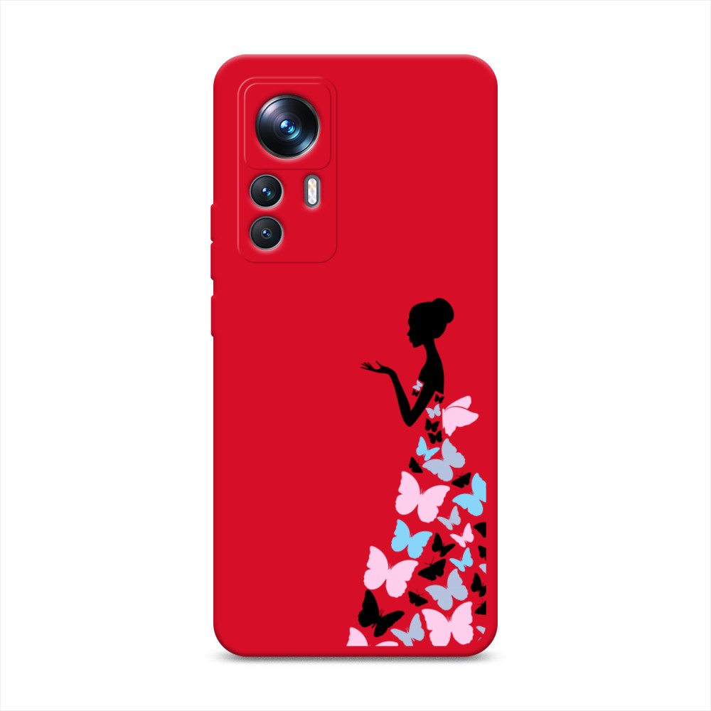 

Чехол Awog на Xiaomi 12T Pro "Платье из бабочек", Белый;розовый, 315753-1