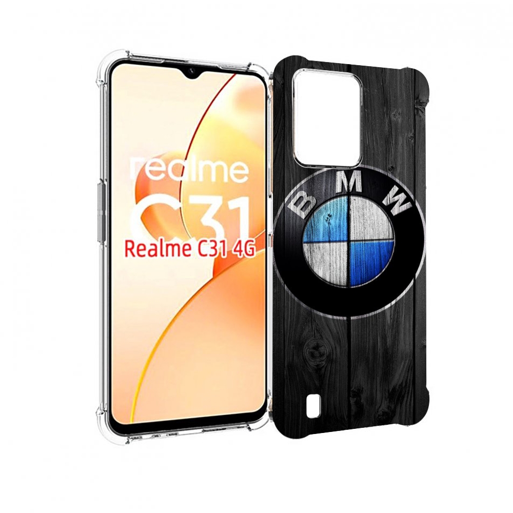 

Чехол MyPads bmw 5 мужской для OPPO Realme C31, Прозрачный, Tocco