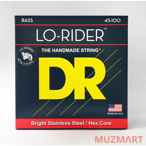 

DR MLH-45 LO-RIDER Струны для бас-гитары