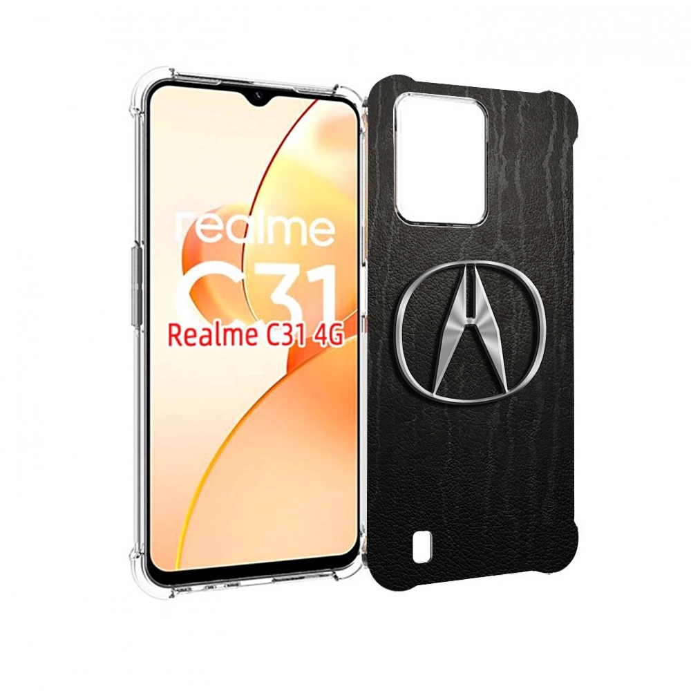

Чехол MyPads acura для OPPO Realme C31, Прозрачный, Tocco