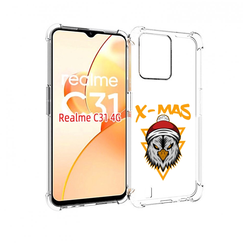 

Чехол MyPads Xmax для OPPO Realme C31, Прозрачный, Tocco