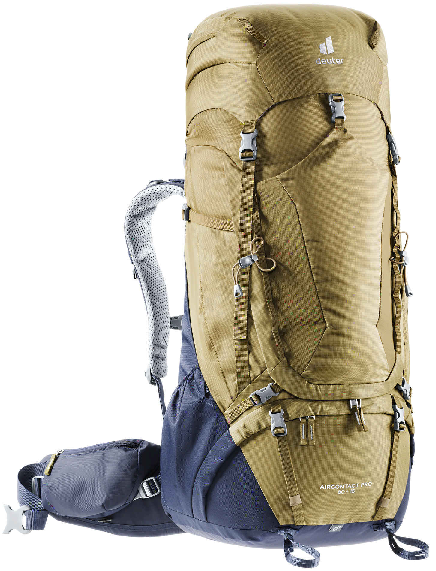 

Рюкзак Deuter Aircontact Pro 60+15 clay-navy (2021)