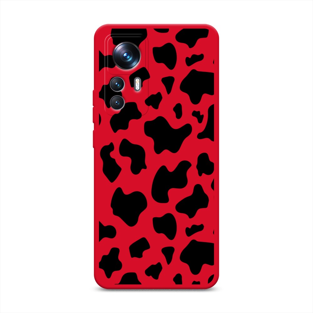 

Чехол Awog на Xiaomi 12T Pro "Пятна коровы черные", Черный, 315753-1