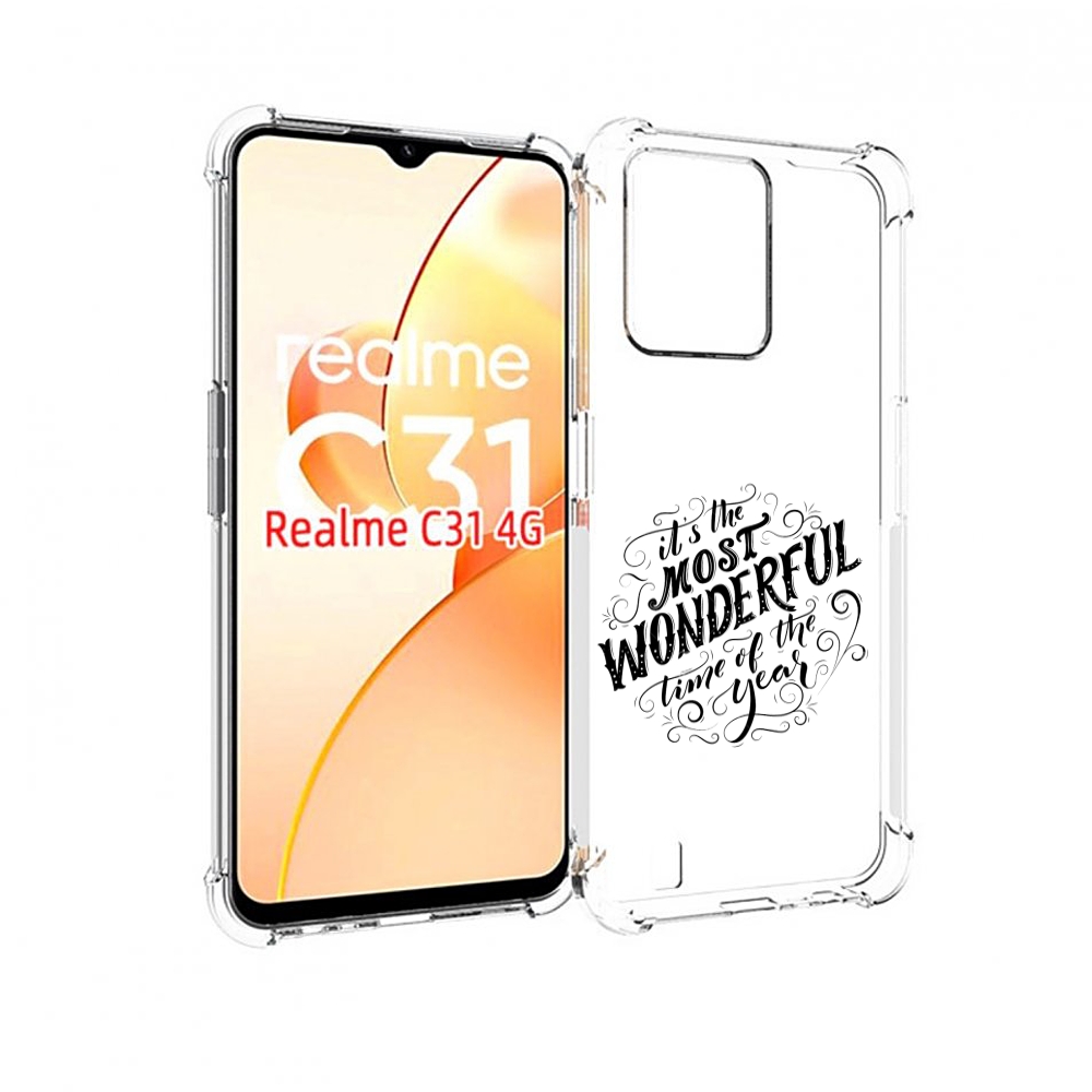 

Чехол MyPads Wonderful для OPPO Realme C31, Прозрачный, Tocco