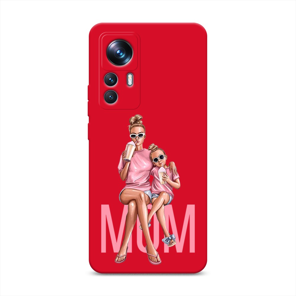 

Чехол Awog на Xiaomi 12T Pro "Lovely mom", Бежевый;розовый;прозрачный, 315753-1