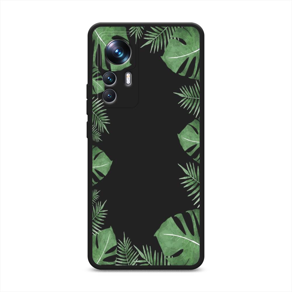 

Чехол Awog на Xiaomi 12T Pro "Листья папоротника рамка", Зеленый, 315752-1