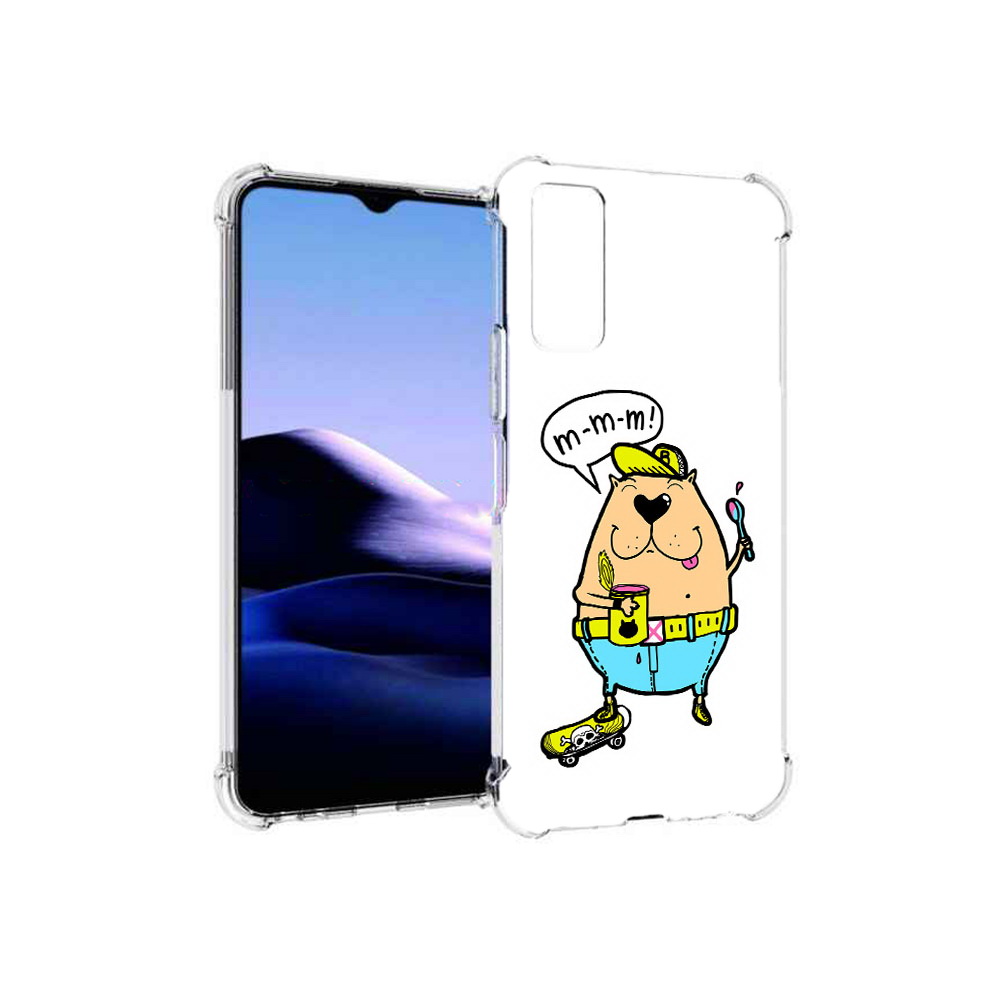 

Чехол MyPads Tocco для Vivo Y20 Бобр (PT154038.379.30), Прозрачный, Tocco