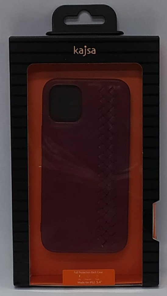 

Накладка для iPhone 12 mini 5.4" Kajsa силикон под кожу ассортимент