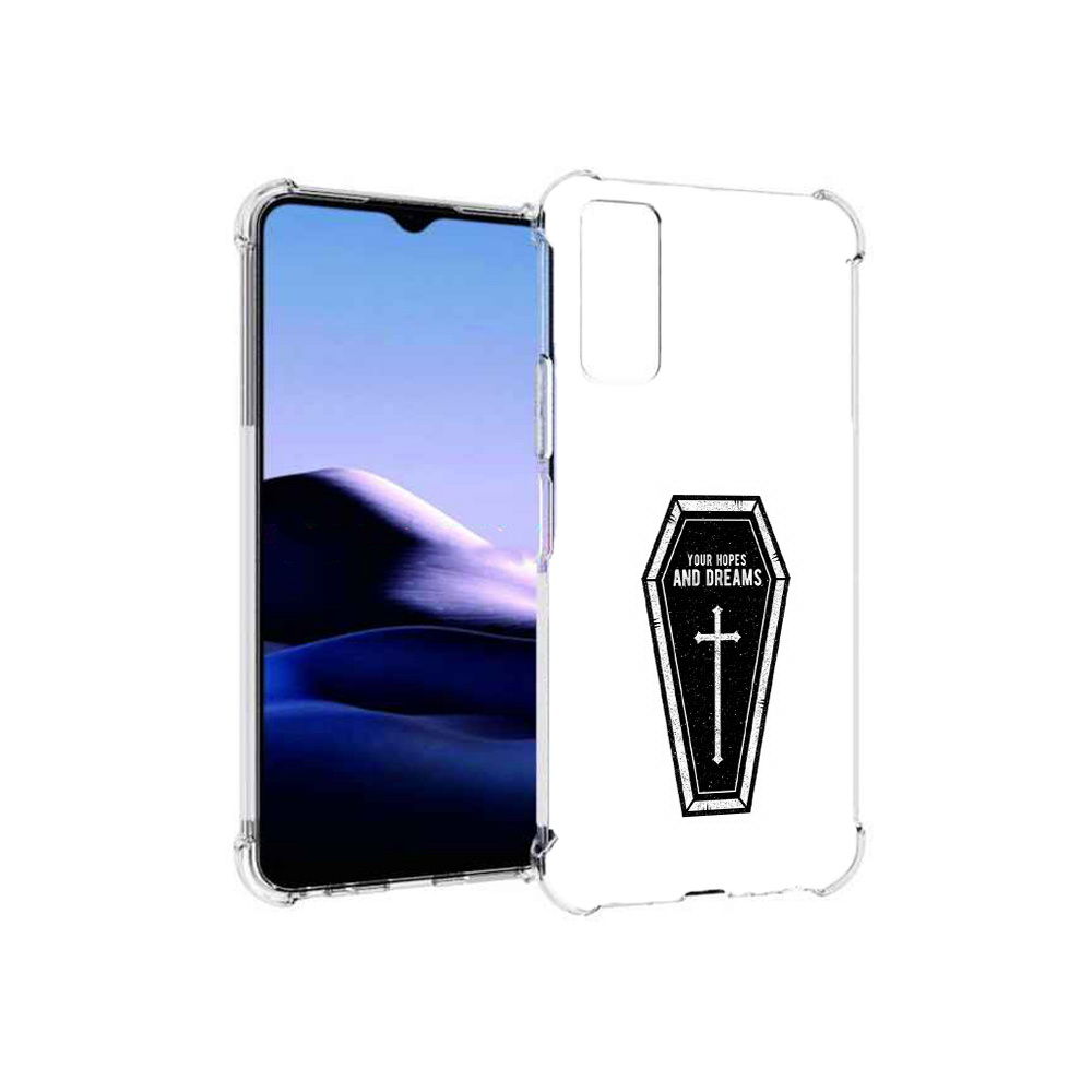 

Чехол MyPads Tocco для Vivo Y20 гроб с мечтами (PT154038.379.299), Прозрачный, Tocco