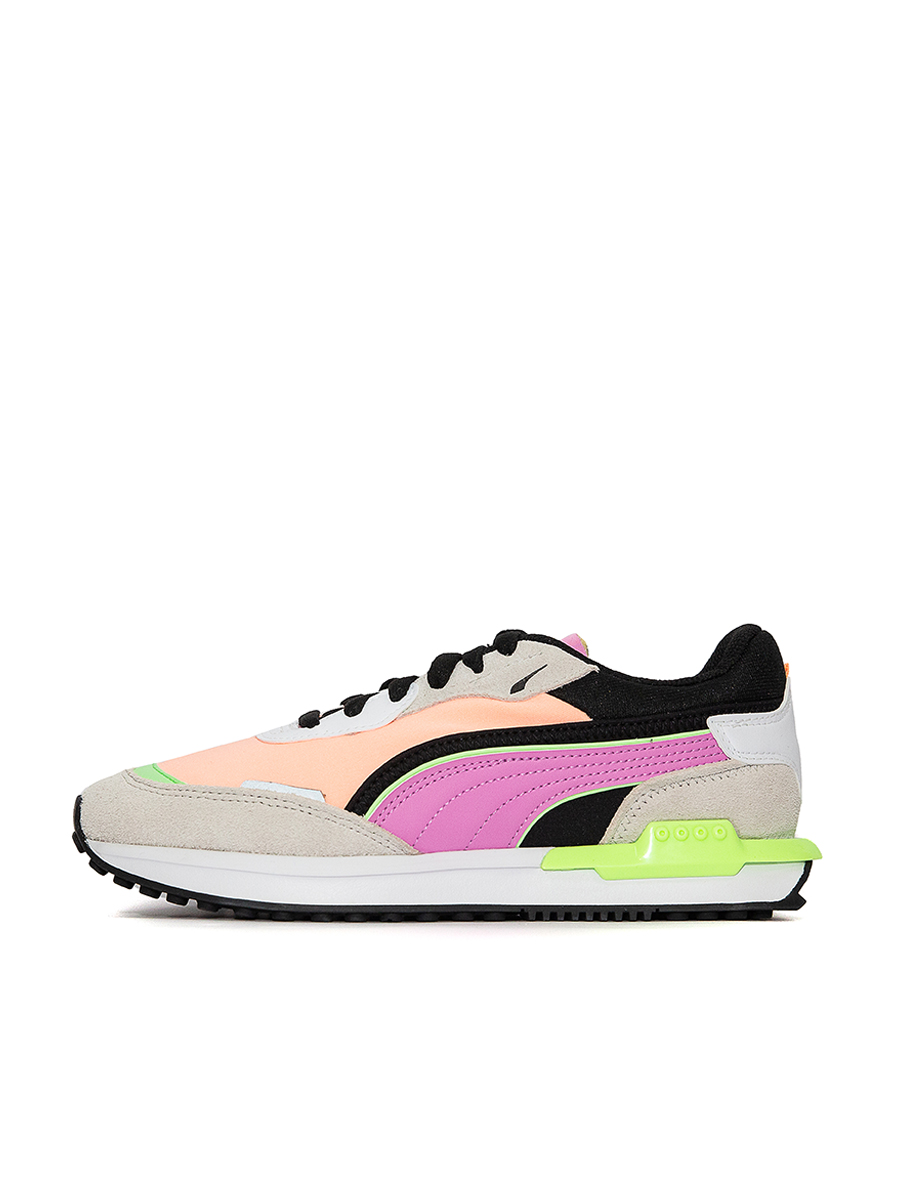 Кроссовки женские PUMA Gray Violet-Fizzy Melon разноцветные 4 UK разноцветный