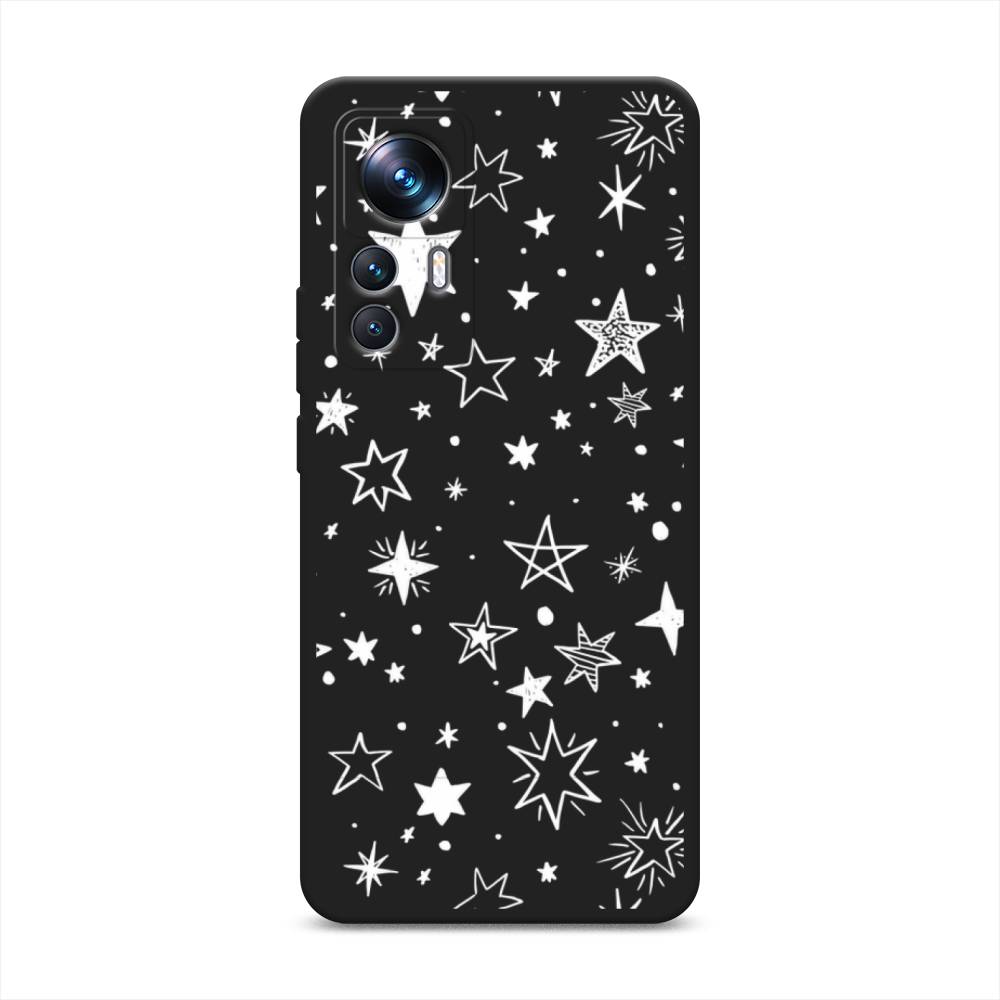 

Чехол Awog на Xiaomi 12T Pro "Звездочки графика белая", Прозрачный;белый, 315752-1