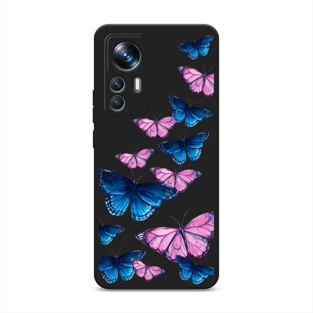 

Чехол Awog на Xiaomi 12T Pro "Полет бабочек", Синий;черный;розовый, 315752-1