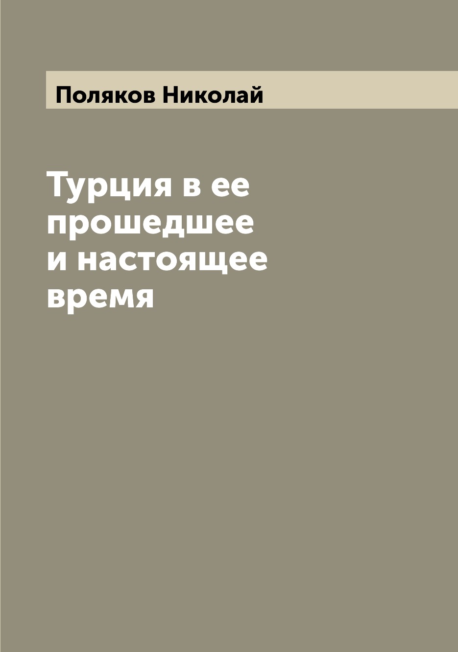

Турция в ее прошедшее и настоящее время