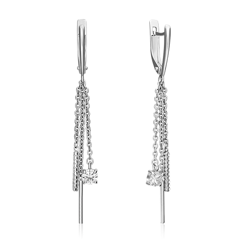 

Серьги из серебра с фианитом PLATINA jewelry 02-4442-00-401-0200-69_0, 02-4442-00-401-0200-69_0