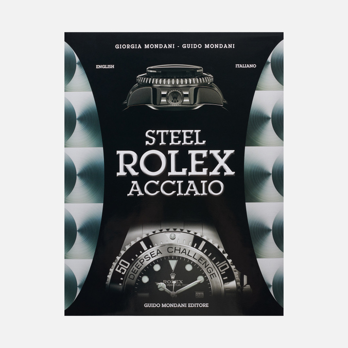 

Книга Book Publishers Steel Rolex Acciaio чёрный, Размер, Steel Rolex Acciaio