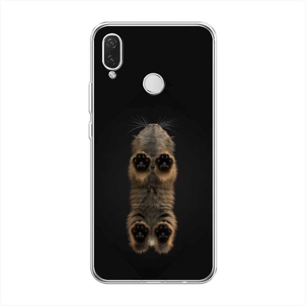 

Чехол Awog на Huawei Nova 3i "Кошачьи лапки", Черный, 68350-1