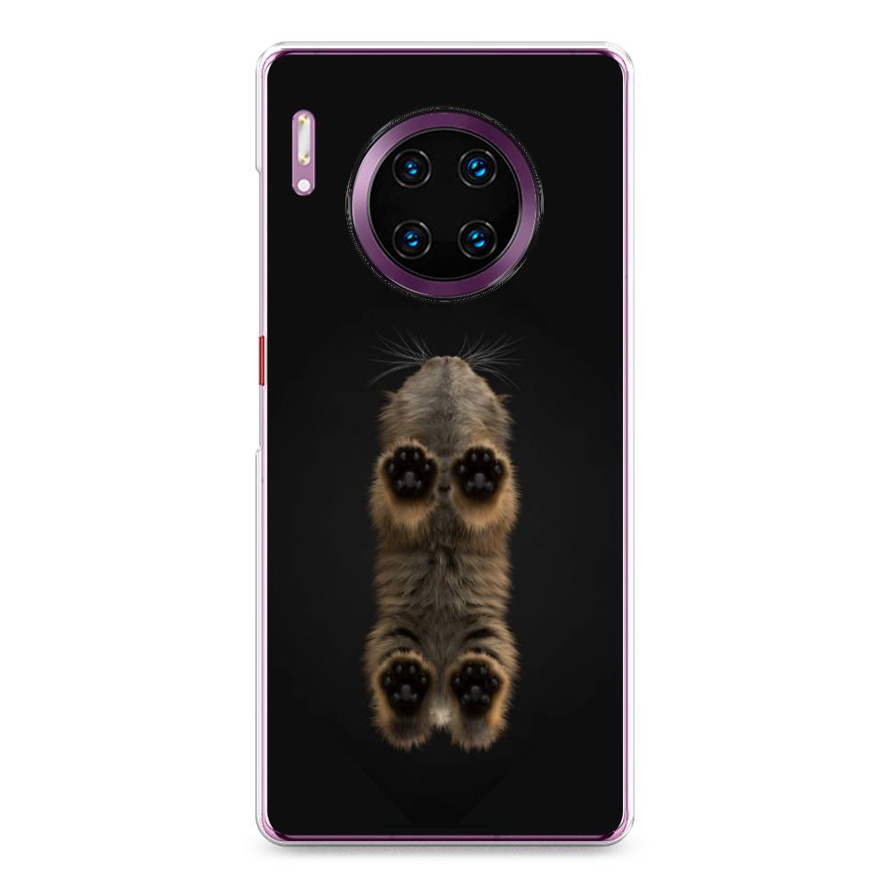 

Чехол Awog на Huawei Mate 30 Pro "Кошачьи лапки", Черный, 610450-1