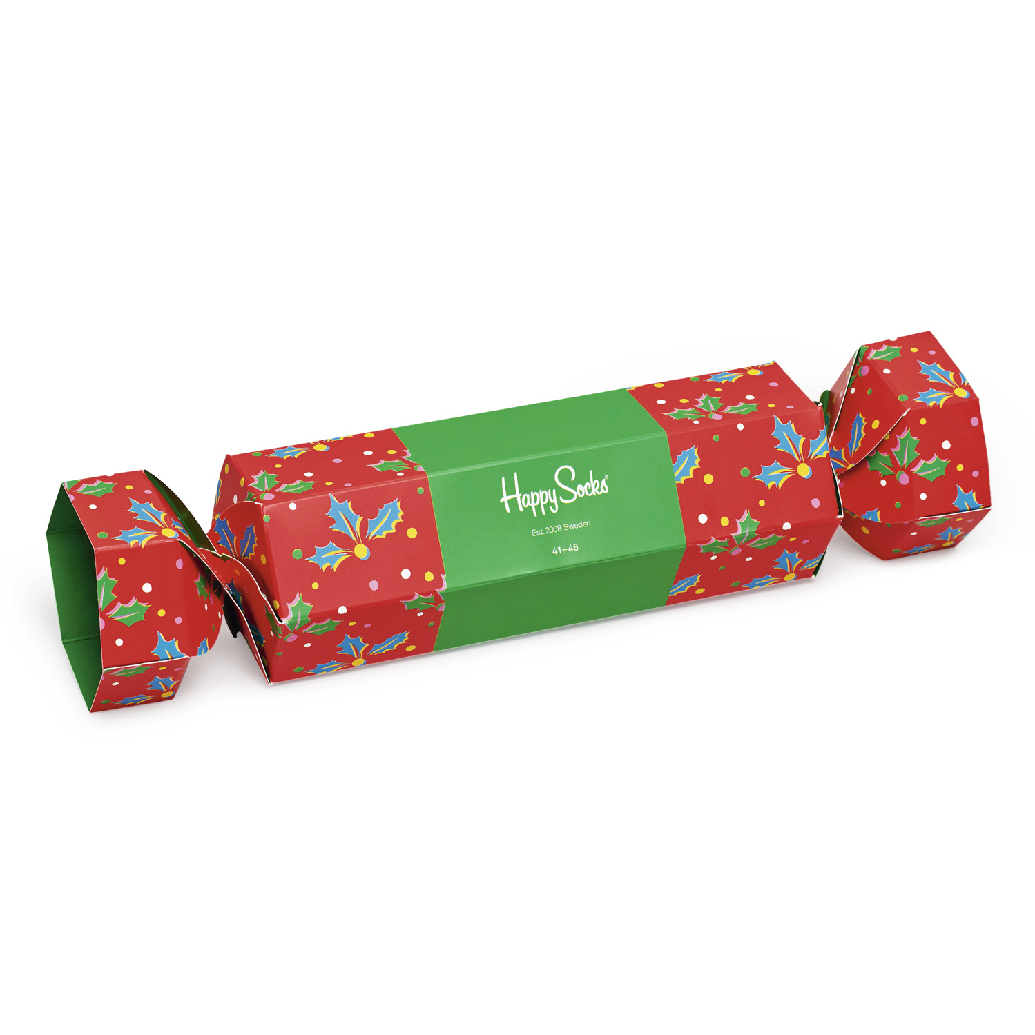 фото Набор носков унисекс happy socks cracker gift box разноцветный 36-40