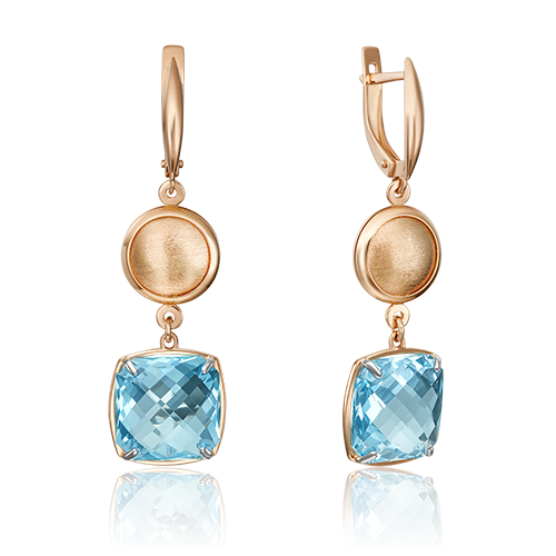 

Серьги из красного золота с топазом PLATINA jewelry 02-4424-00-201-1110-46_0, 02-4424-00-201-1110-46_0