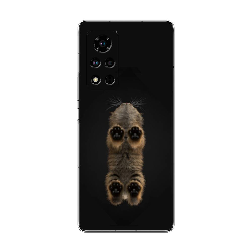 фото Чехол awog "кошачьи лапки" для honor v40
