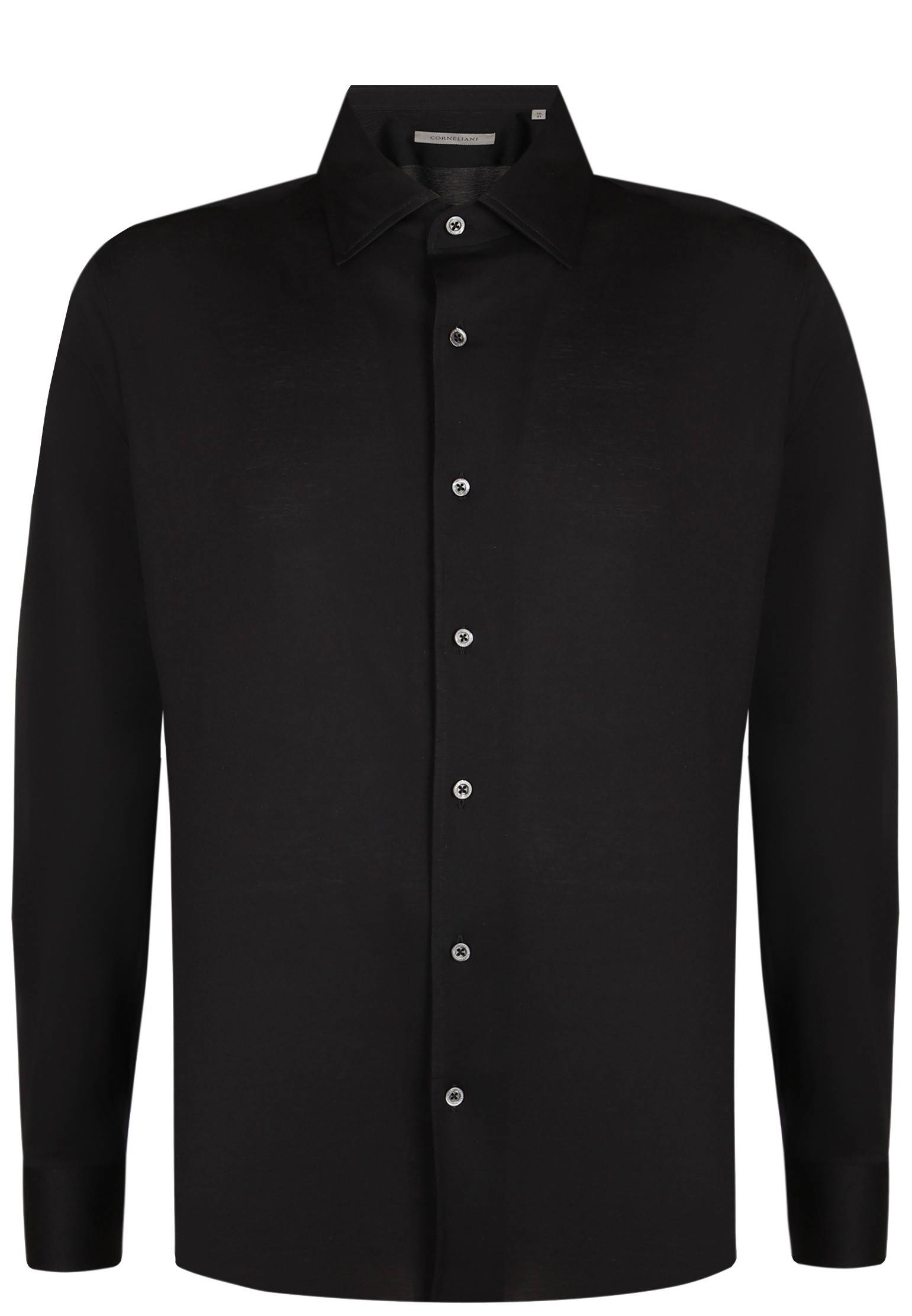 

Рубашка мужская Corneliani 128423 черная 43, 128423