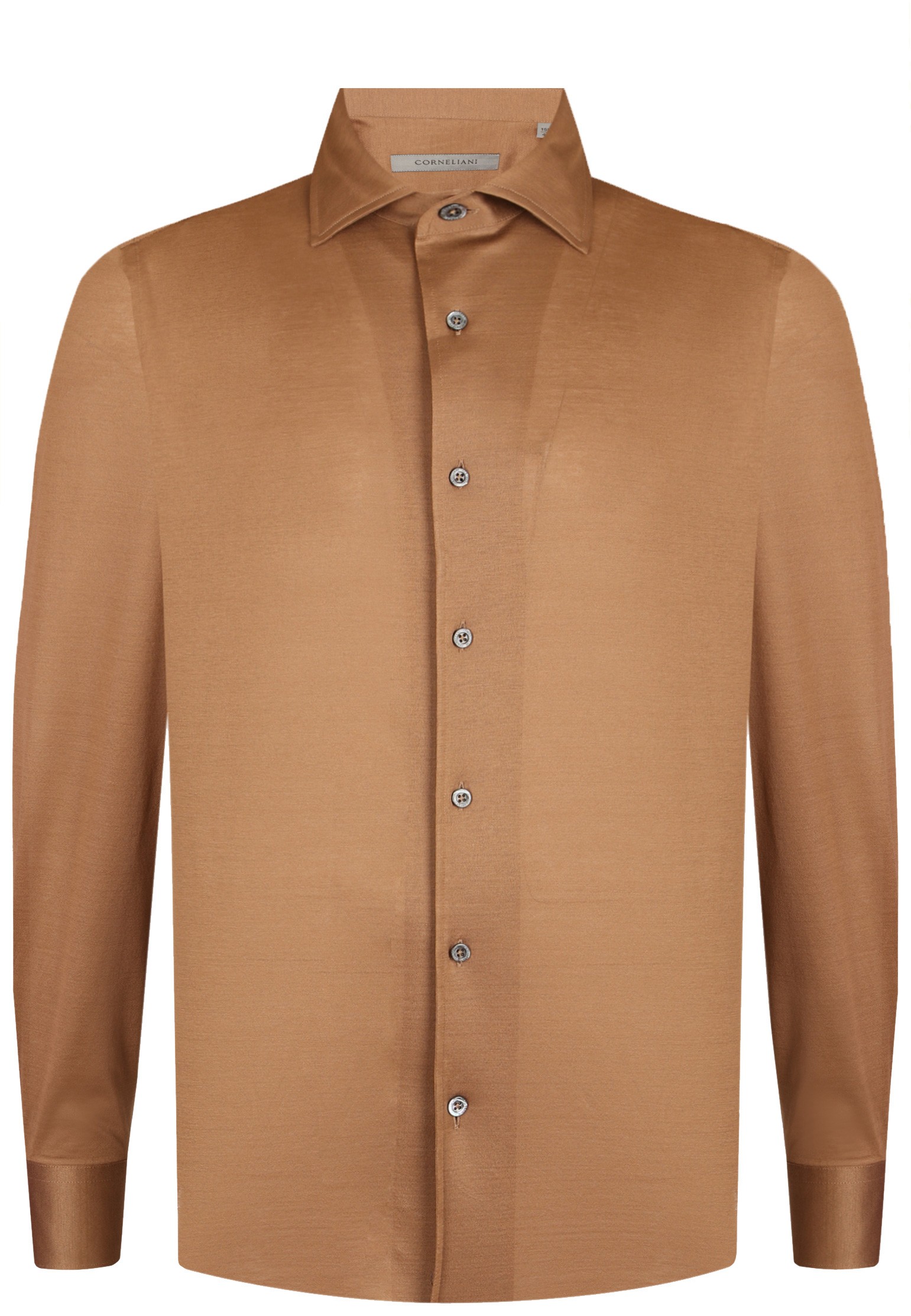 

Рубашка мужская Corneliani 128423 коричневая 43, 128423