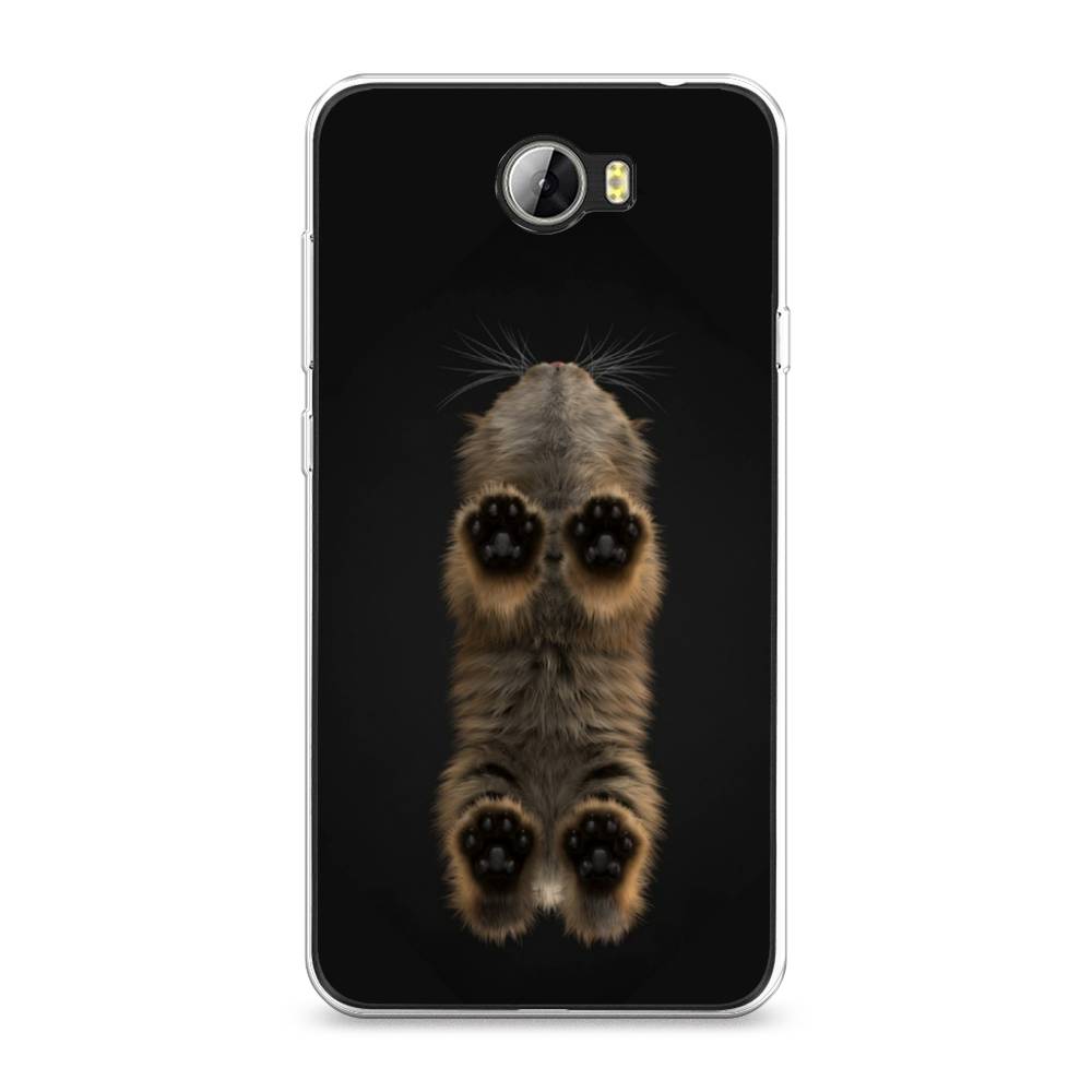 

Чехол Awog на Honor 5A "Кошачьи лапки", Черный, 60350-1