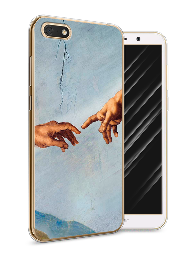 

Чехол Awog на Huawei Y5 2018 "Коты черно-белые", Черный;белый, 65950-2