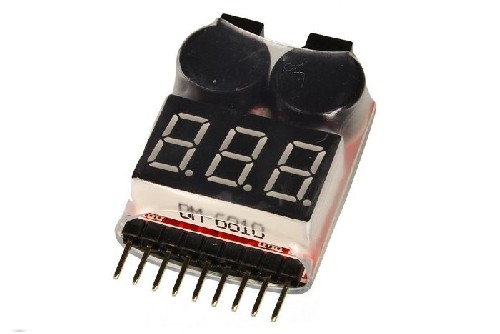 Индикатор напряжения для Li-Ion/Li-Pol аккумуляторных батарей F013M универсальный usb адаптер для аккумуляторных батарей makita