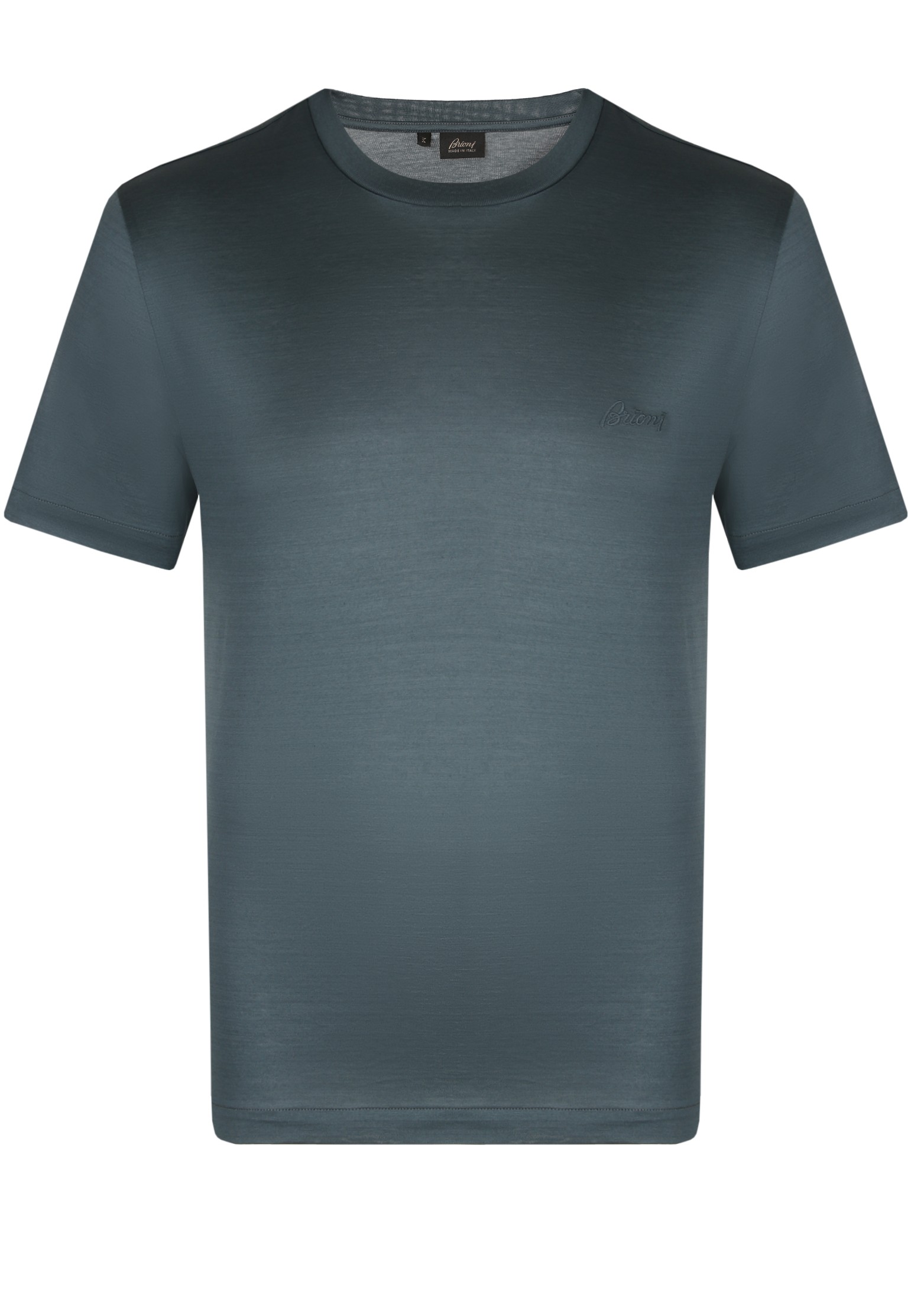 

Футболка мужская Brioni 129313 зеленая L, 129313