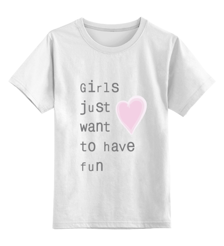 

Детская футболка Printio Girls цв.белый р.116, 0000000795254