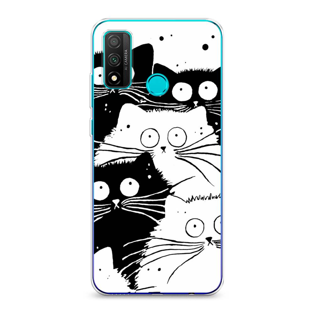 

Чехол Awog "Коты черно-белые" для Huawei P Smart 2020