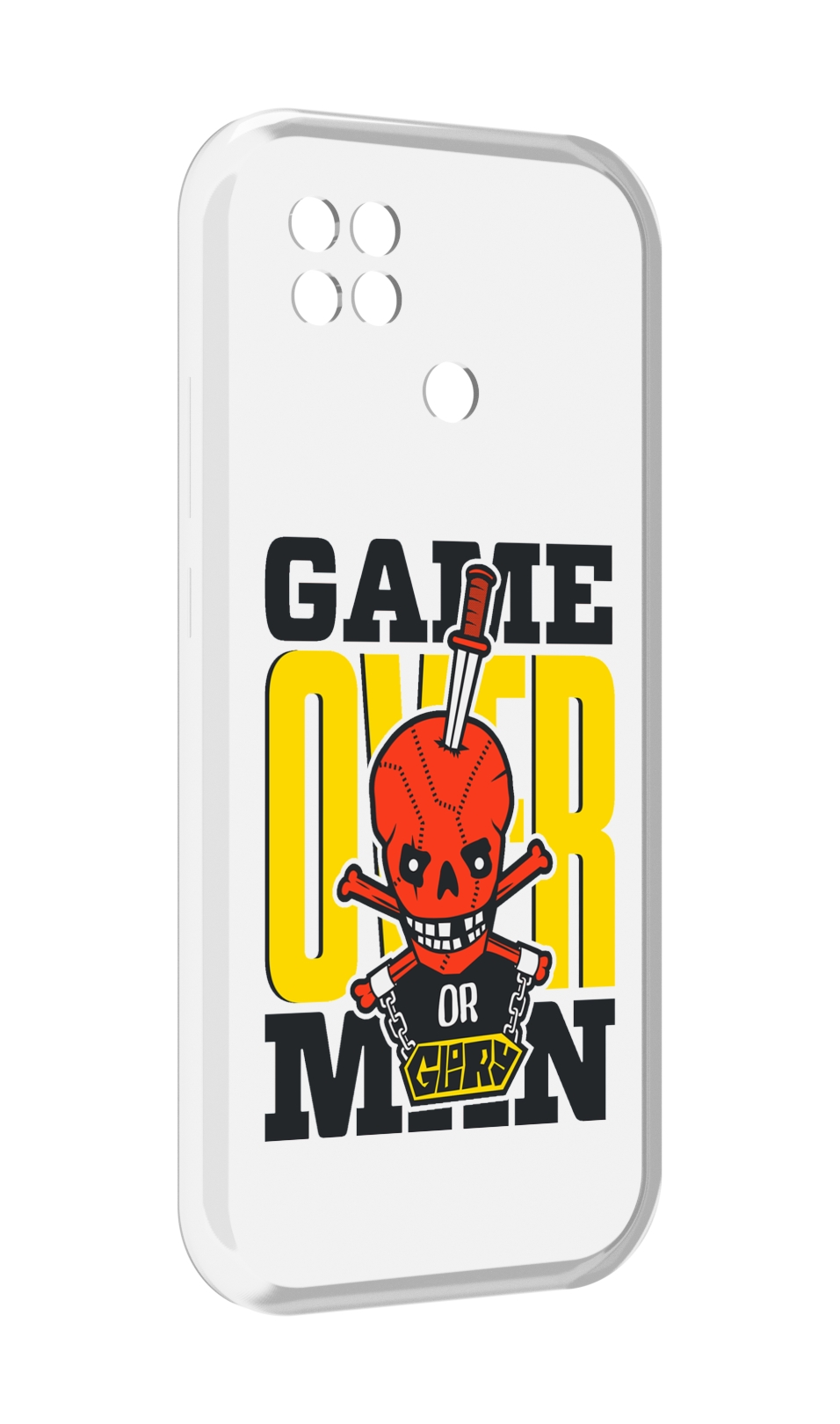 

Чехол MyPads игра-окончена-парень для Xiaomi Poco C40, Прозрачный, Tocco