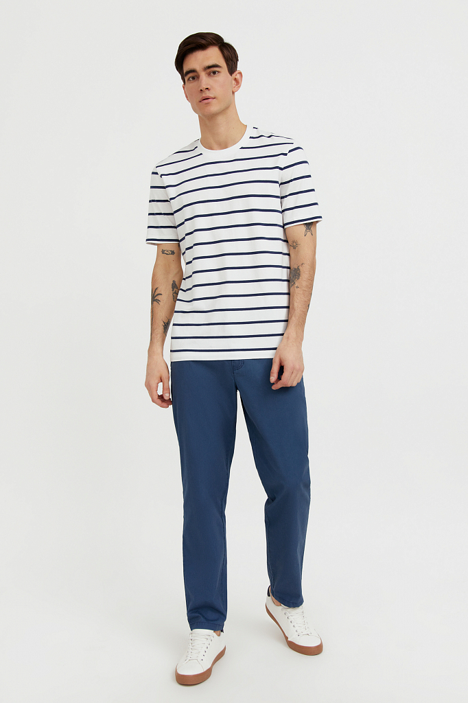

Брюки мужские Finn Flare S21-21025 синие 3XL, S21-21025