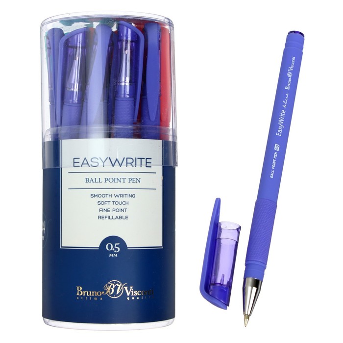 

Ручка шариковая EasyWrite JOY, стержень синий, узел 0.5 мм, МИКС