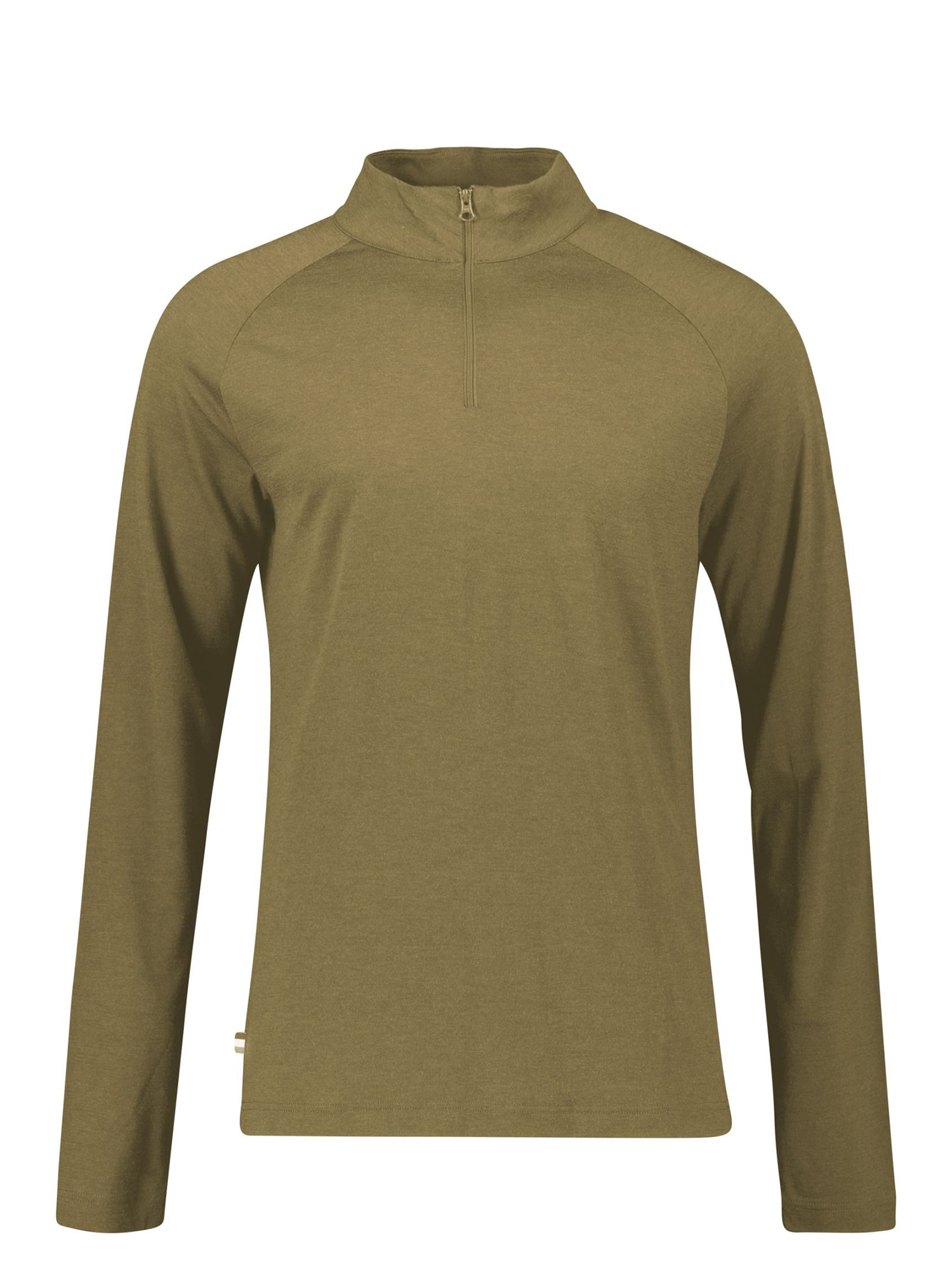 Лонгслив мужской Dolomite Tee M's Cristallo Zip Merino Ls зеленый M